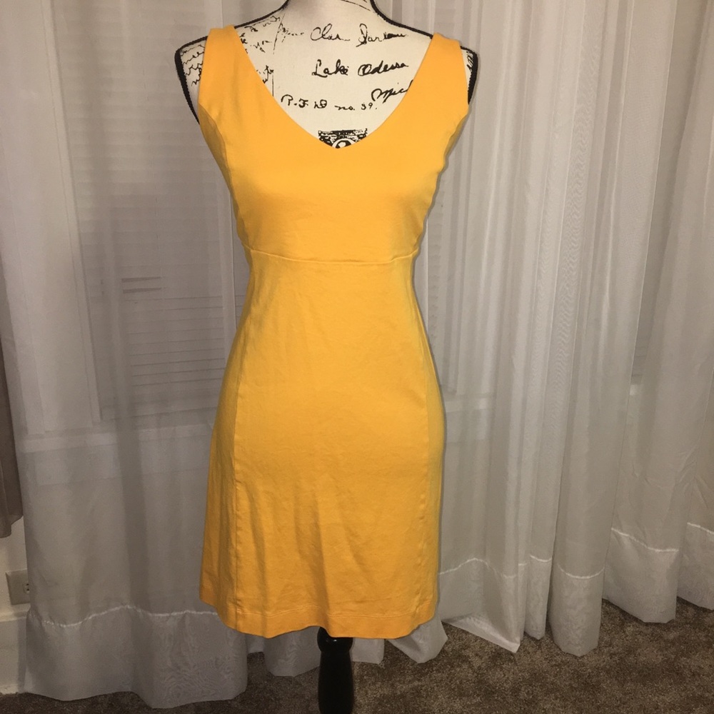 Golden Yellow Dress